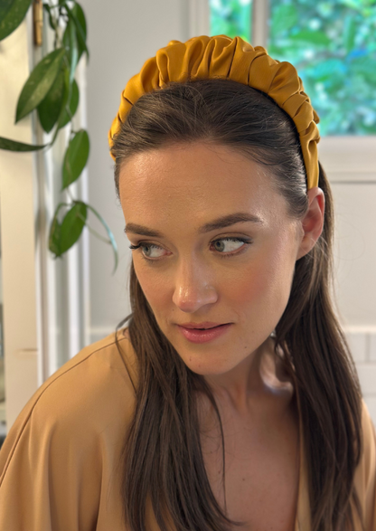 Petite Nemesis Headband, Golden Mustard