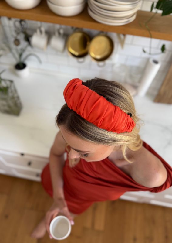 Mila Headband, Orange