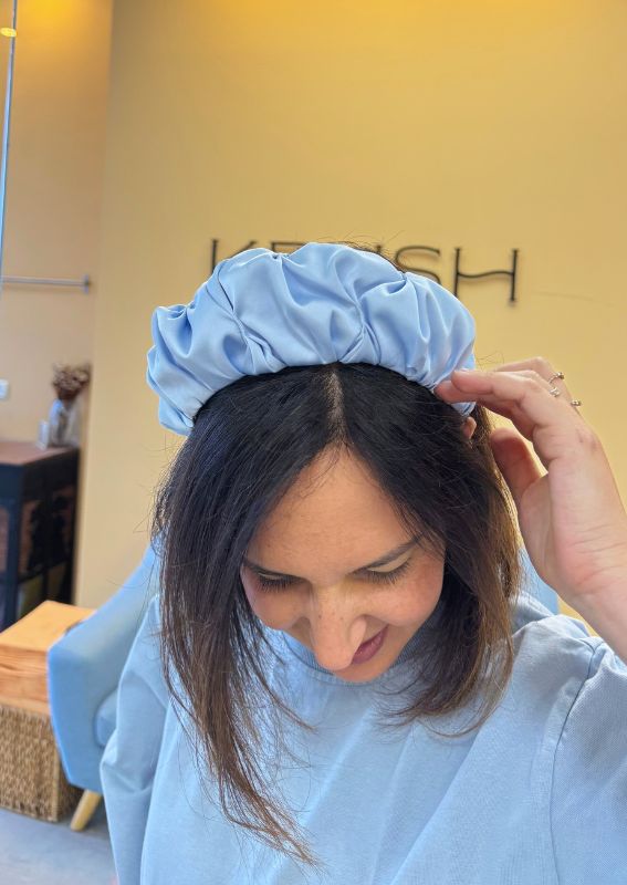 Amur Light Blue headband
