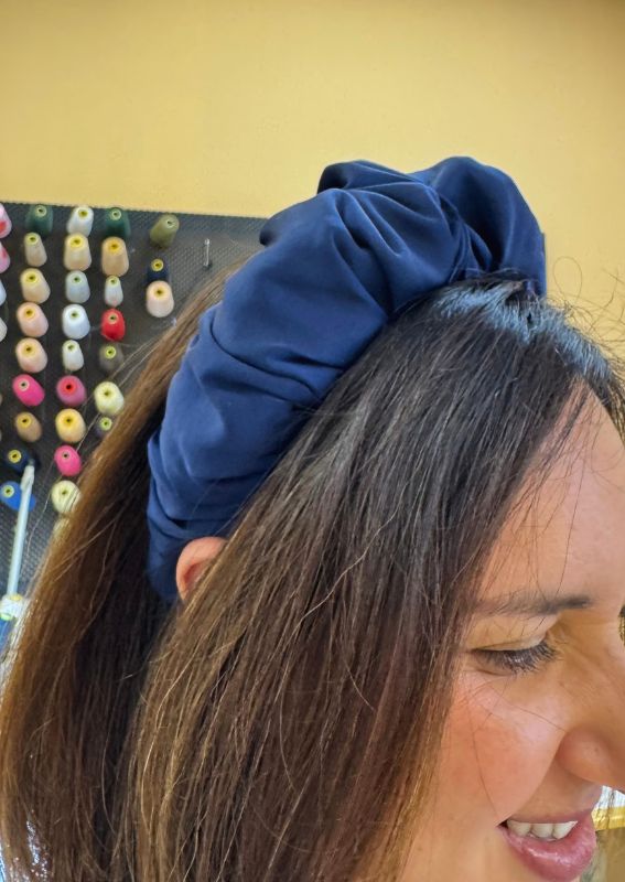 Amur Blue headband
