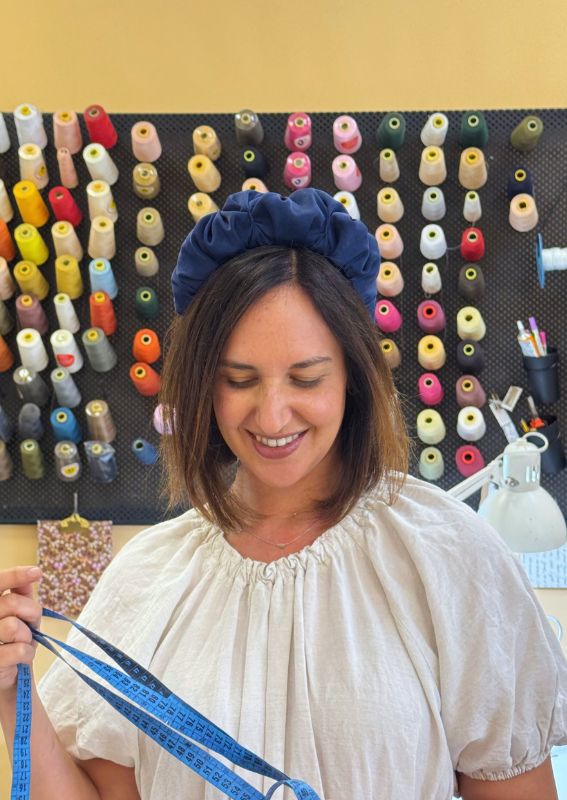 Amur Blue headband