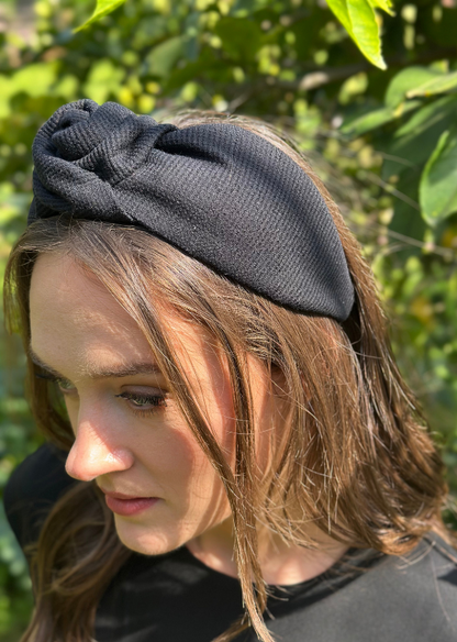 Medium Sierra Headband, Black