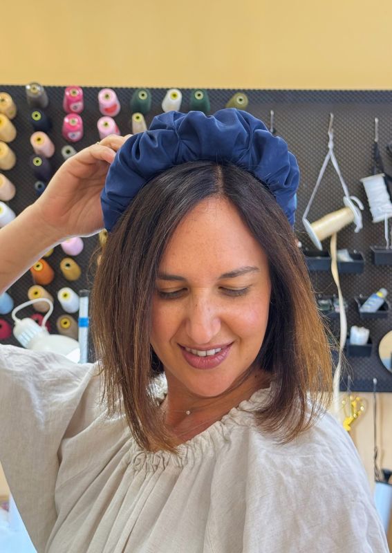 Amur Blue headband