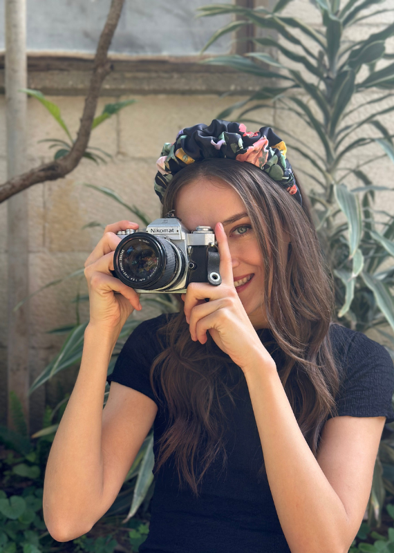 Nemesis Headband, Floral Black