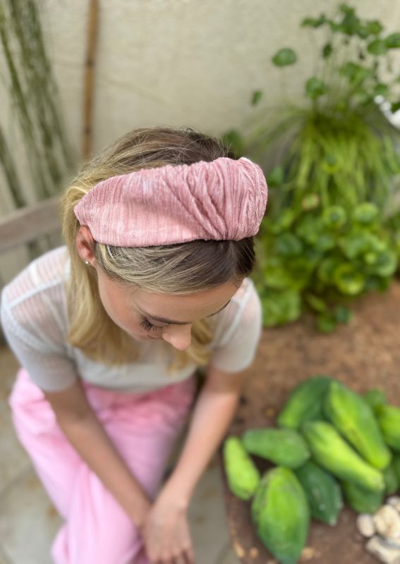 Aria Headband, Pink
