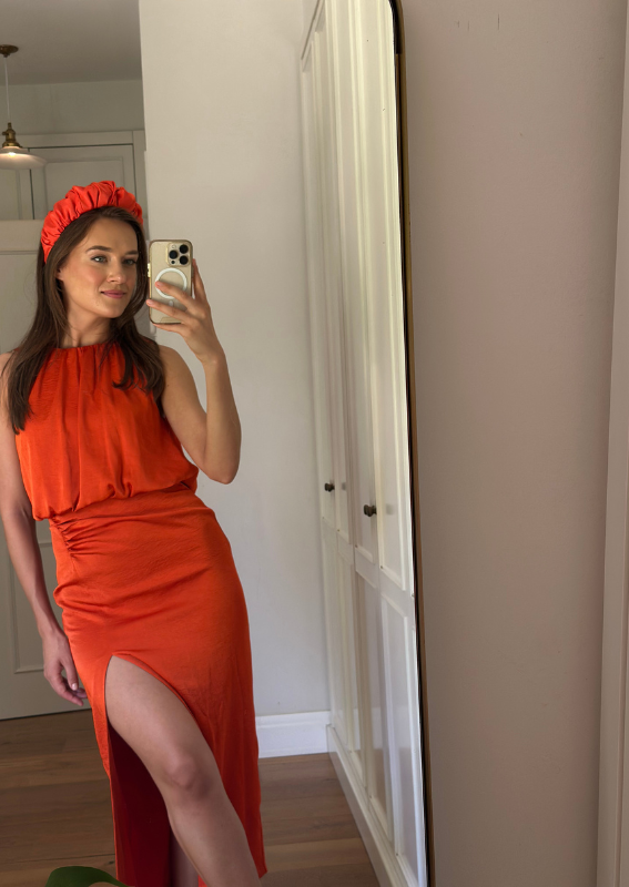 Amur Headband, Orange
