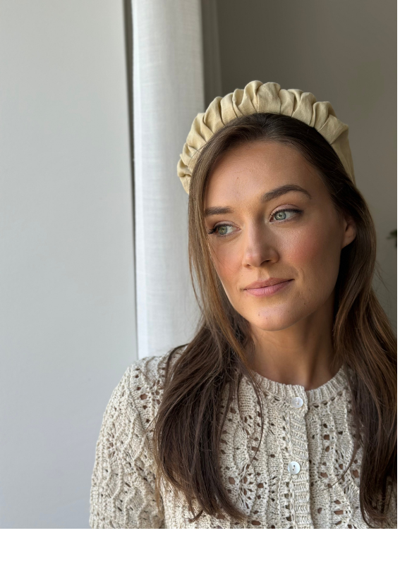 Viola Headband, Sand