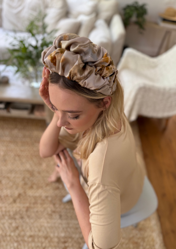 Wide Nemesis Headband, Nude