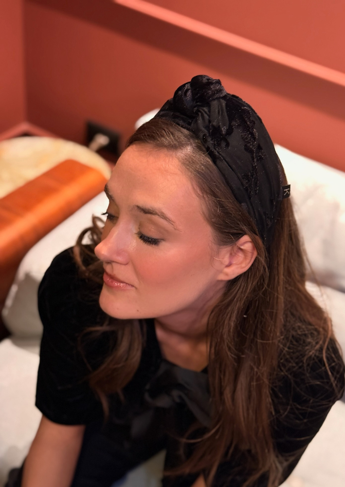 Maya Wide Headband – Black