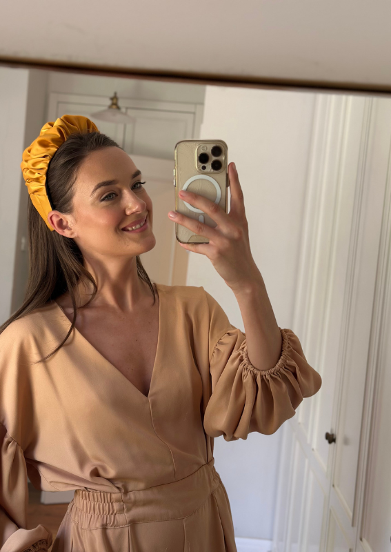 Medium Nemesis Headband, Mustard