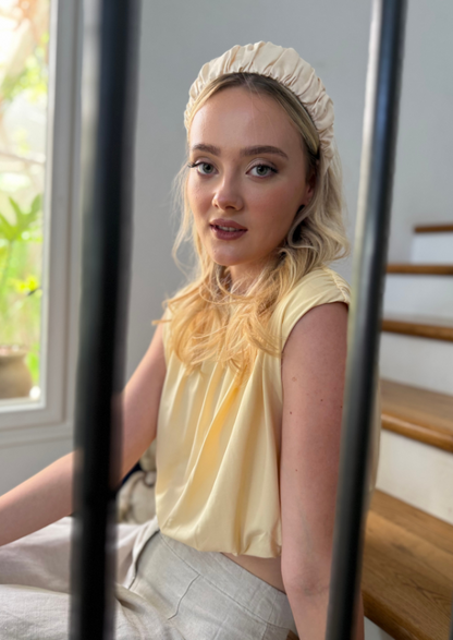 Medium Mila Headband, Cream