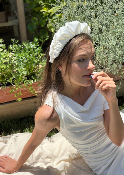 Jan Headband, White
