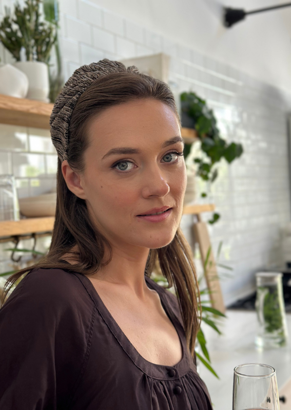 Aria, Tie-in-Back, Brown