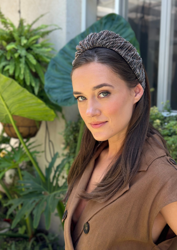 Aria Headband, Brown