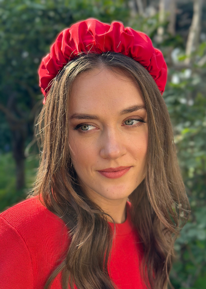Medium Mila Headband, Red