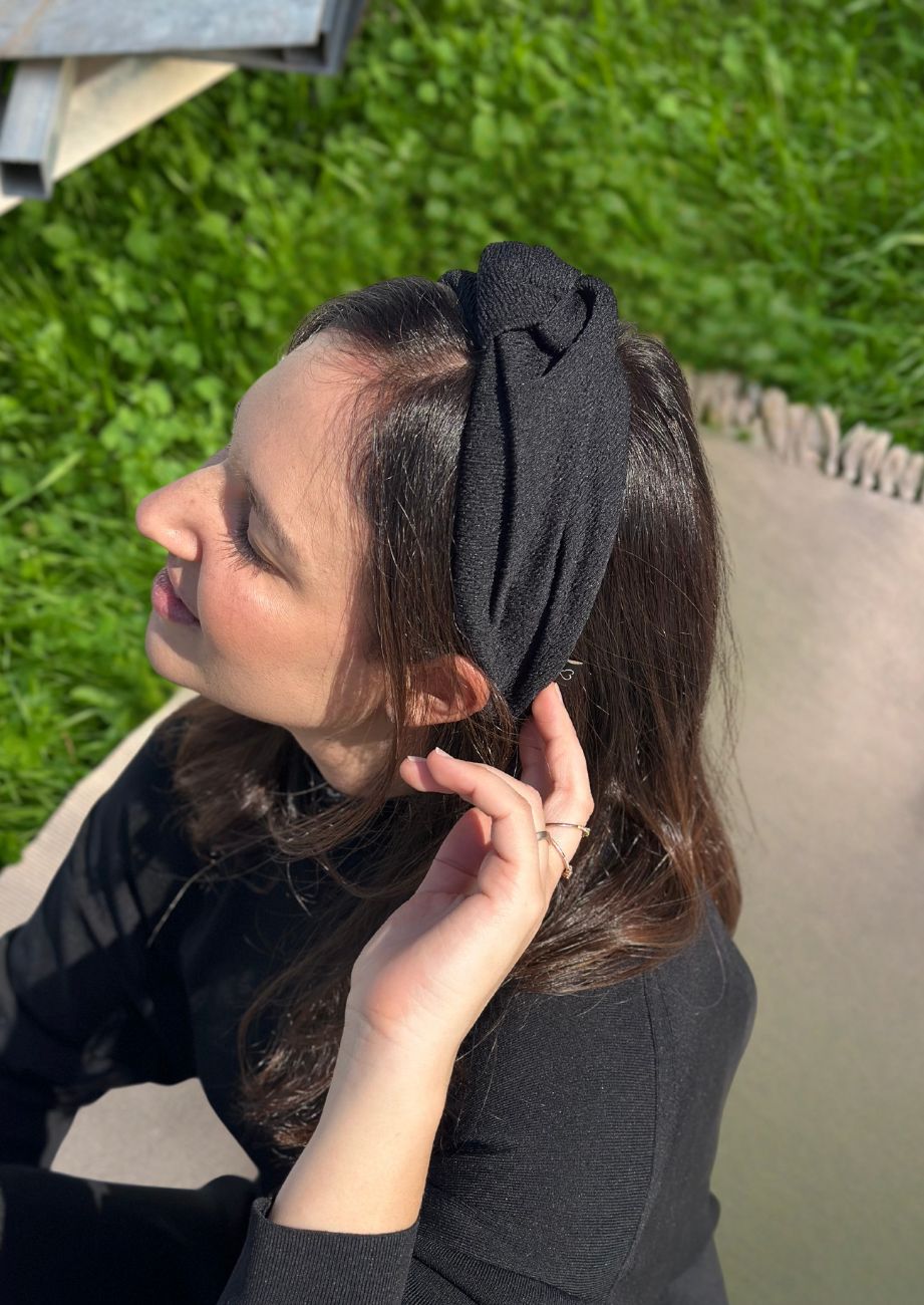 Zoe Headband, Black