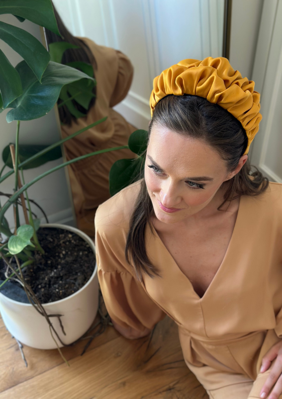 Medium Nemesis Headband, Mustard