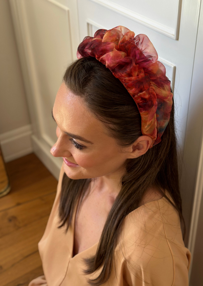 Renee Headband, Manhattan print