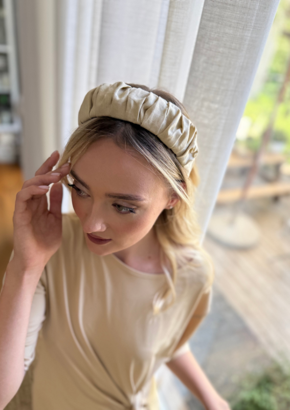 Petite Viola Headband, Yellow