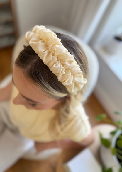 Petite Renee Headband, Butter Yellow