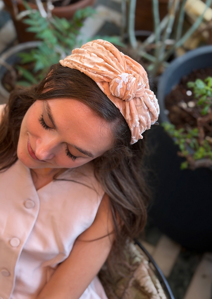 Maya Medium Headband – Nude