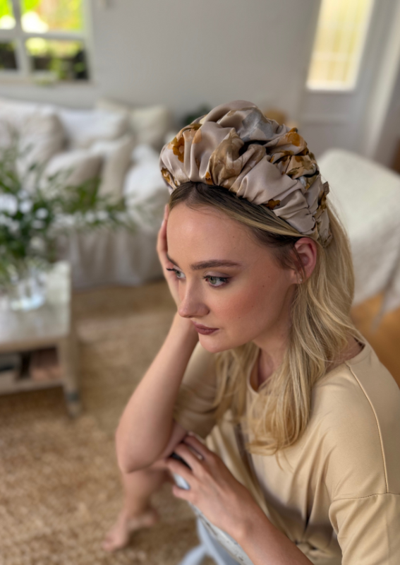 Wide Nemesis Headband, Nude