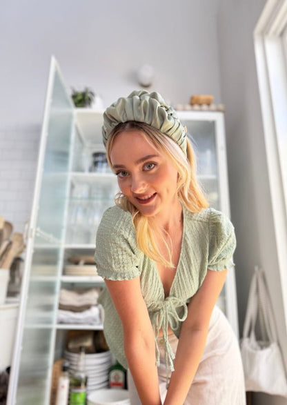 Medium Nemesis Headband, Sage Green