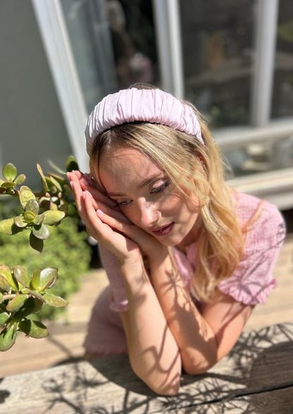 Mila Headband, Light Pink