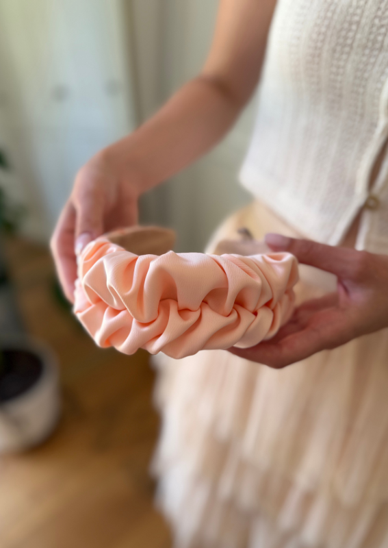 Petite Nemesis Headband, Peach