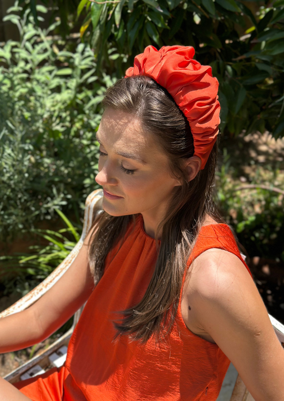 Amur Medium Headband, Orange