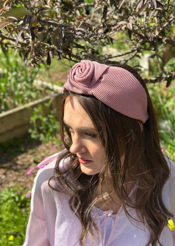 Wide Sierra Headband, Pink