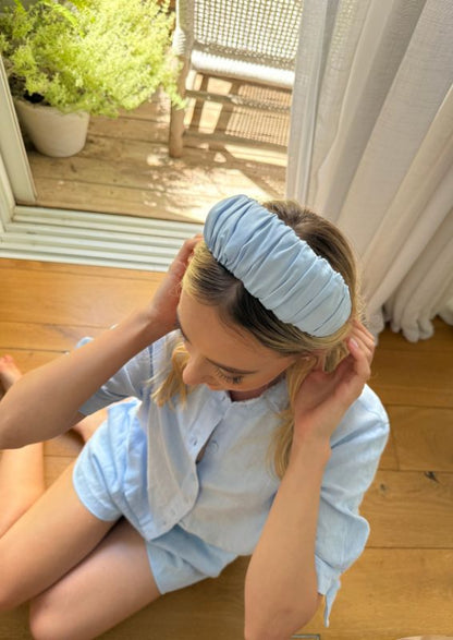 Mila Headband, Light Blue