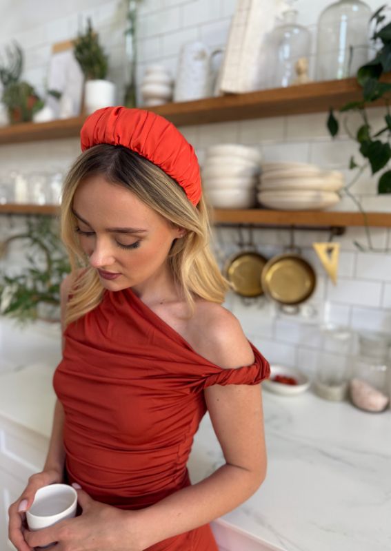 Mila Headband, Orange