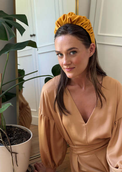 Medium Nemesis Headband, Mustard