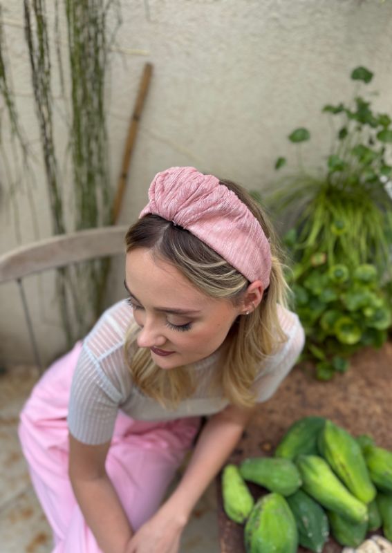 Aria Headband, Pink