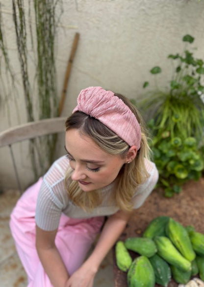 Aria Headband, Pink