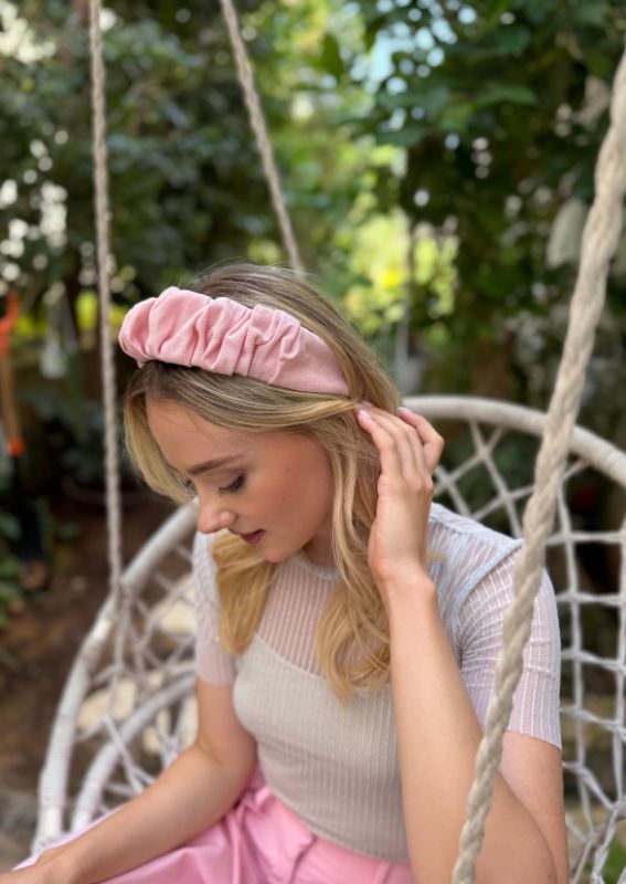 Viola Headband, Pink
