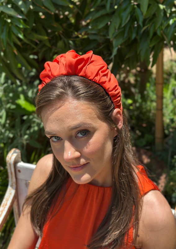 Amur Medium Headband, Orange