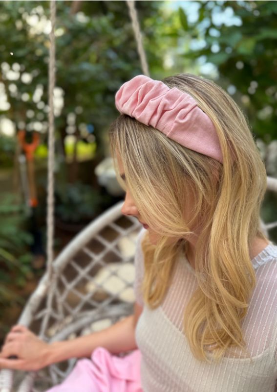 Viola Headband, Pink