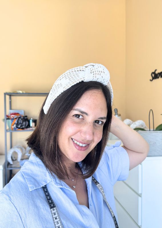 Narrow Crocheted Headband