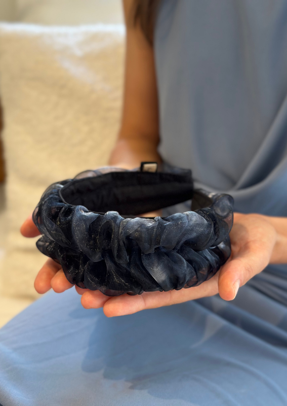 Petite Renee Headband, Gray