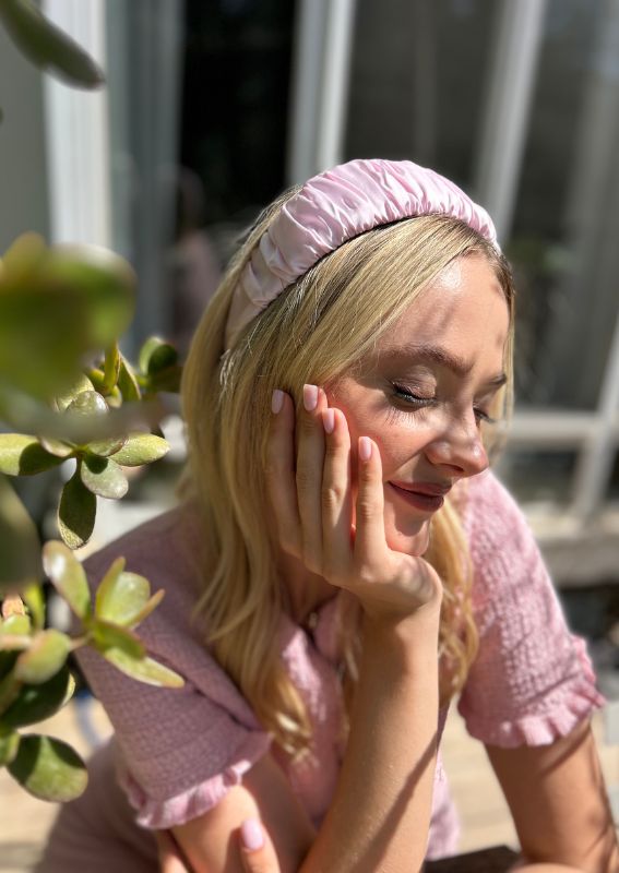 Mila Headband, Light Pink