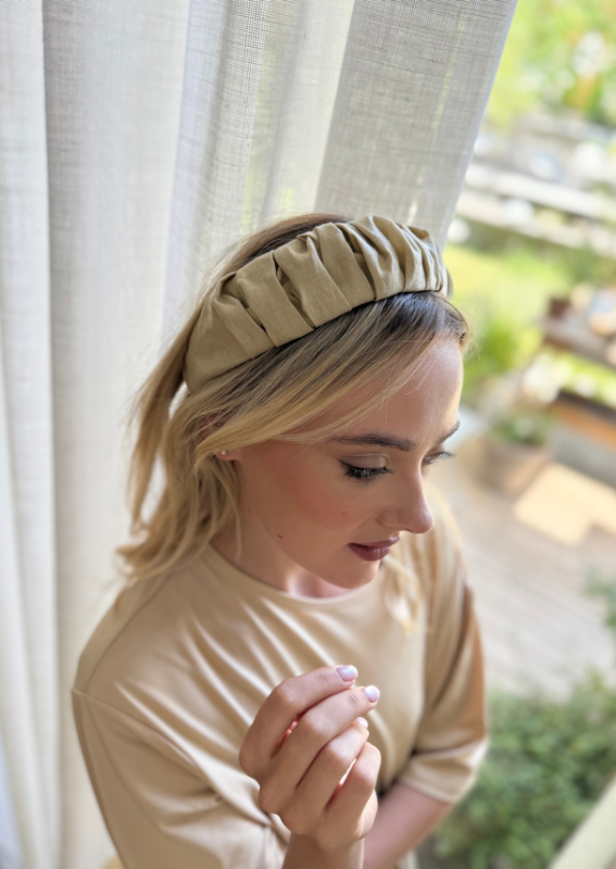 Petite Viola Headband, Yellow