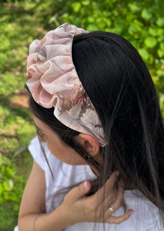 Renee headband, pastel print