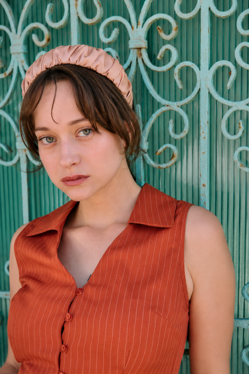 Mila Petite Headband – White