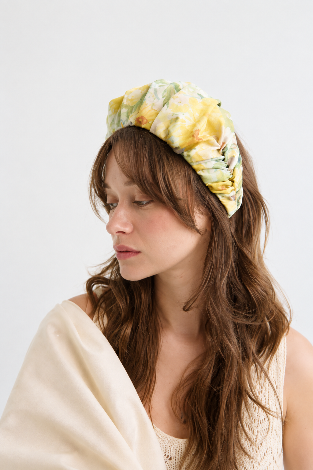Jan Wide Headband – Olive