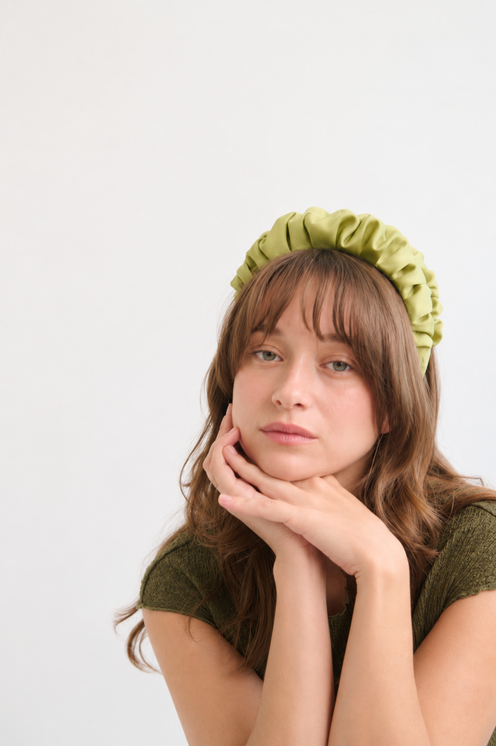Nemesis Narrow Headband – Matcha