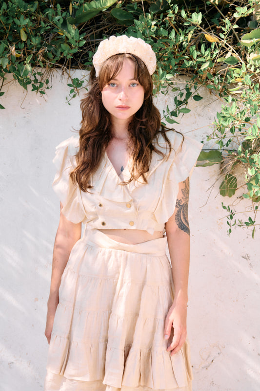 Viola Wide Headband – Atelier Collection