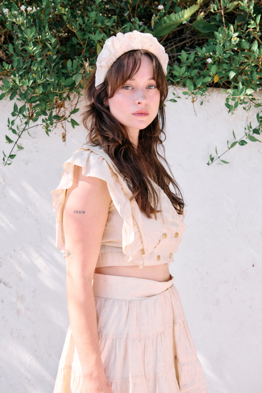 Viola Wide Headband – Atelier Collection