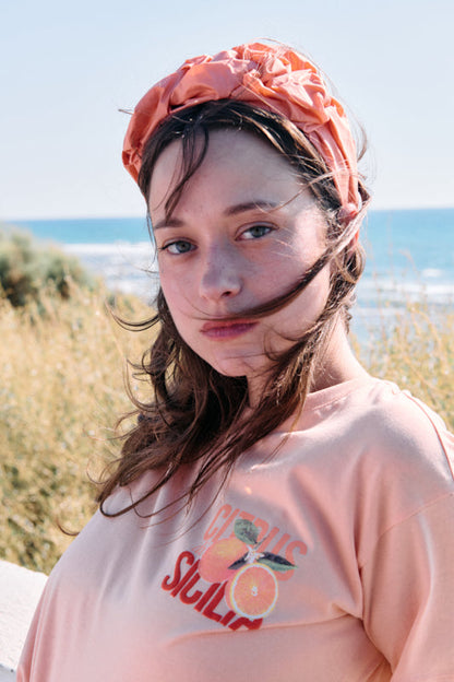 Ellen Medium Headband – Orange
